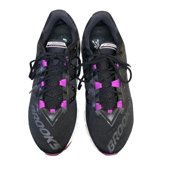 Brooks Neuro 2 Women's Running Shoes Size 11 Black Purple‎ 1202351B099 - Picture 4 of 16